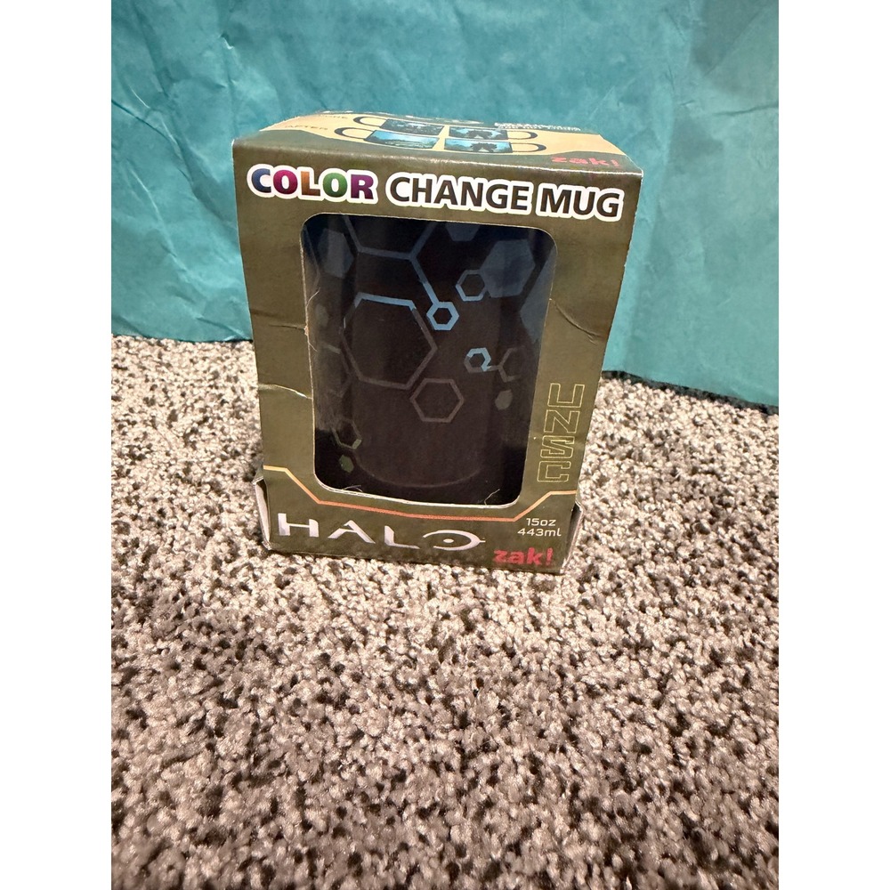 Halo Infinite Master Chief Color Changing Mug 15 oz Zak Designs Xbox New in Box